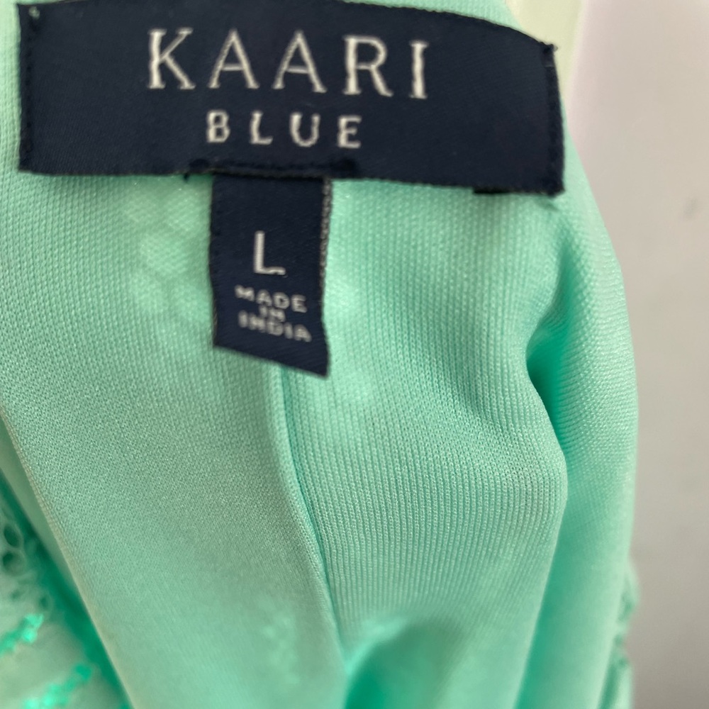 Karri Kane light green top